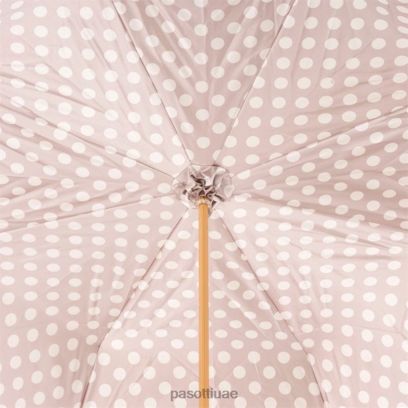 مظلة | 189 55874-153 a35 - مظلة عاجية مع نقاط، قماش مزدوج PASOTTI Z446V465